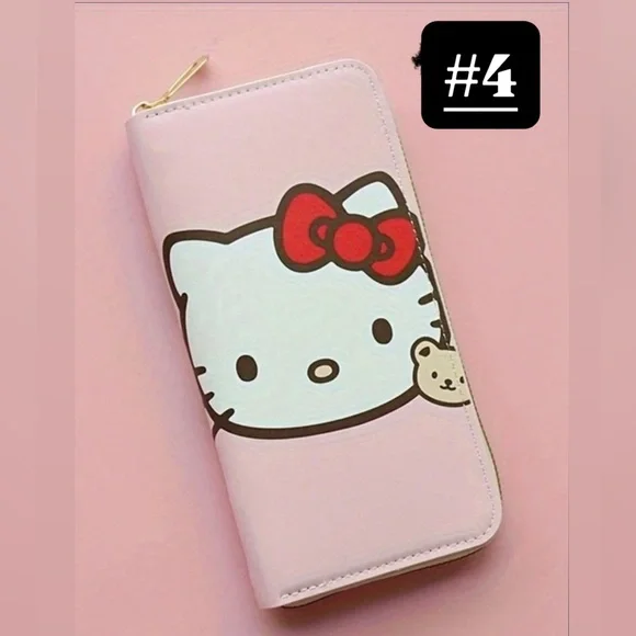 Kitty Long Zipper Wallet -Pick One - Picture 5 of 8